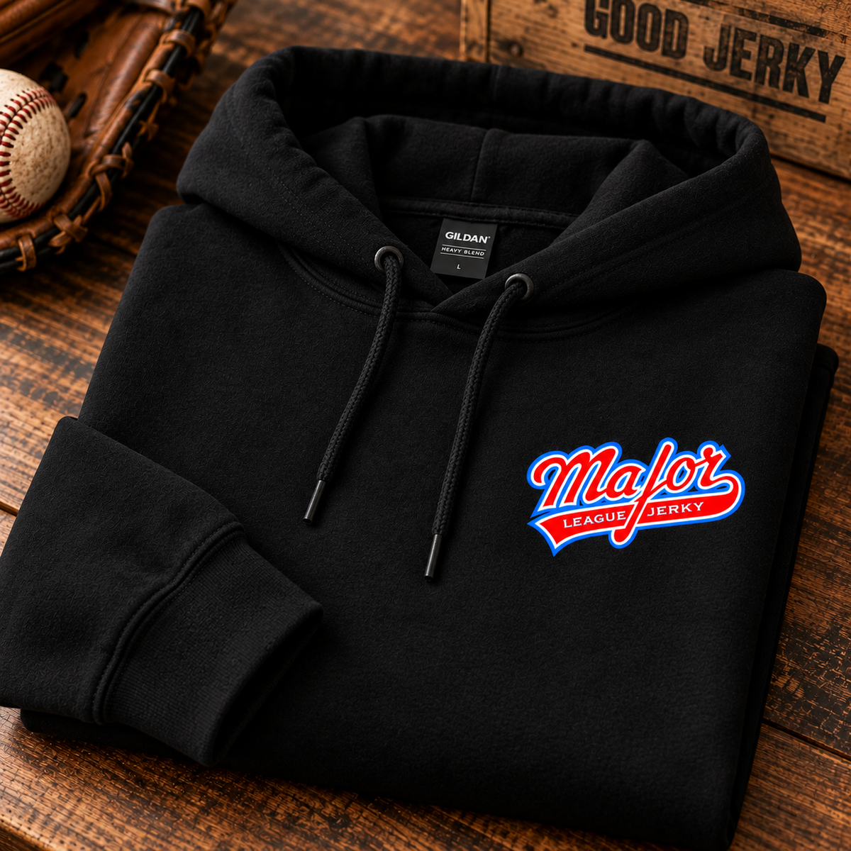 Major League Jerky Support the Brand Hoodie