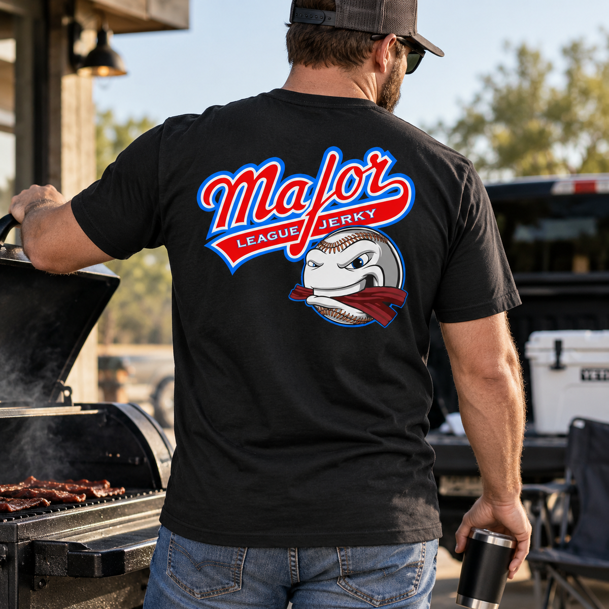 Major League Jerky Support the Brand T-Shirt